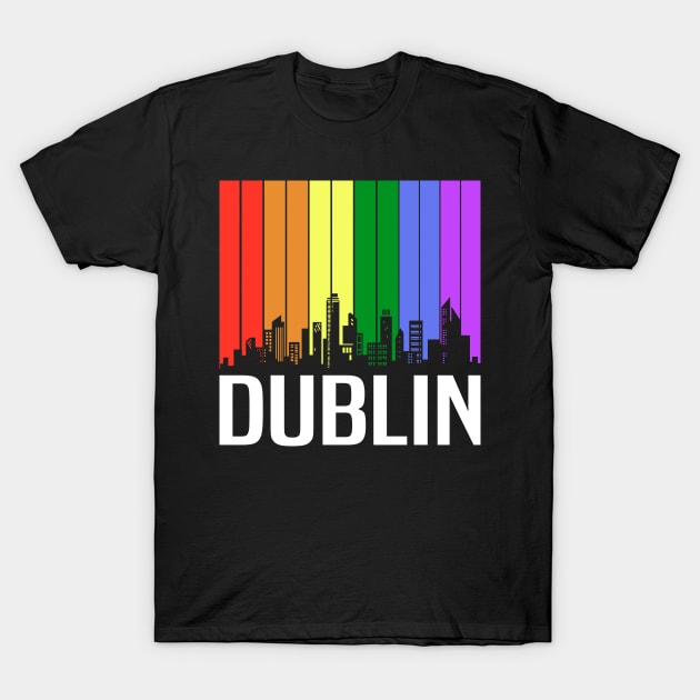 The Love For My City Dublin Great Gift For Everyone Who Likes This Place. T-Shirt by gdimido